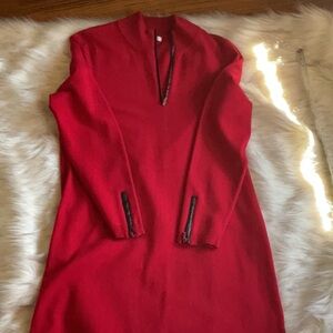 NWOT Lovely Red Tyler Boe Knit Dress